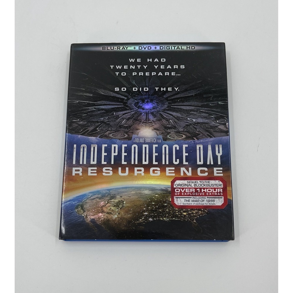 Independence Day BLU-RAY Dean Devlin(DIR) 1996 Like‎ New